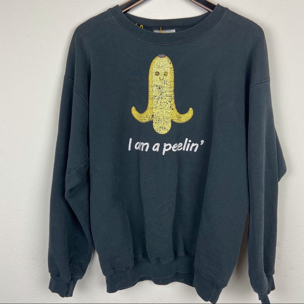 Vintage Hanes pullover Banana graphic sweater